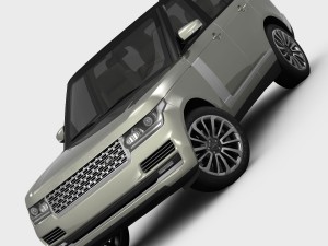 range rover vogue l405 2013 3D Model