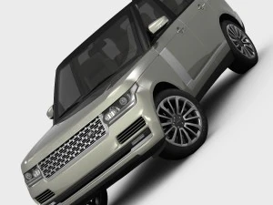 range rover vogue l405 2013 3D Model