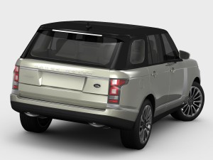 range rover vogue l405 2013 3D Model
