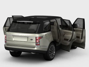 range rover vogue l405 2013 3D Model