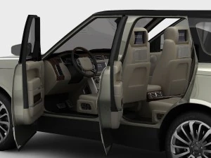 range rover vogue l405 2013 3D Model