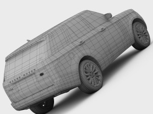 range rover vogue l405 2013 3D Model