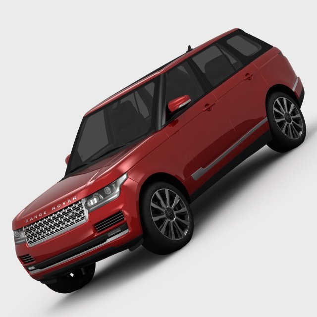 range rover supercharged l405 2013 3Dモデル .c4d .max .obj .3ds .fbx .stl .blend 