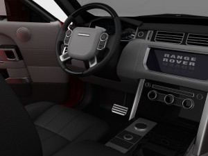 range rover supercharged l405 2013 3Dモデル