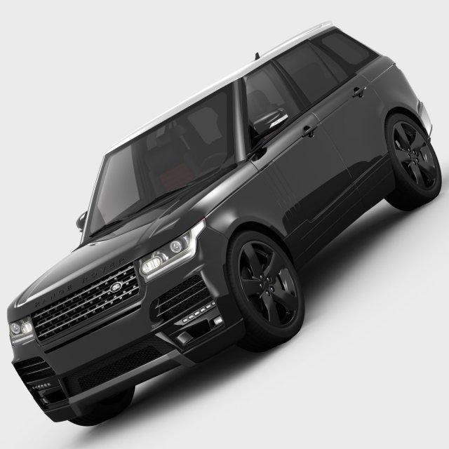 range rover startech l405 2013 Modello 3D .c4d .max .obj .3ds .fbx .stl .blend 