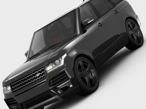 range rover startech l405 2013 3D Model