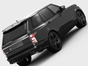 range rover startech l405 2013 Modello 3D