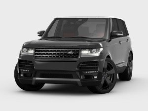 range rover startech l405 2013 Modello 3D