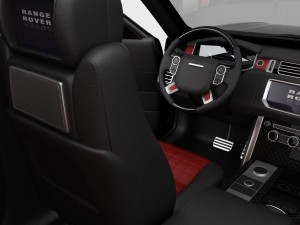range rover startech l405 2013 Modello 3D