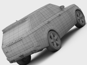range rover startech l405 2013 Modello 3D