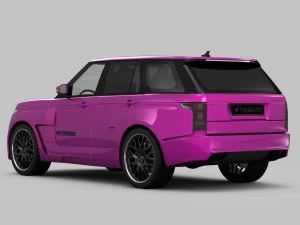 range rover mystere hamann 2013 3D Model