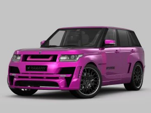range rover mystere hamann 2013 3D Model