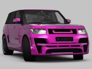 range rover mystere hamann 2013 3D Model