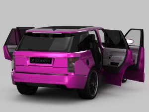 range rover mystere hamann 2013 3D Model