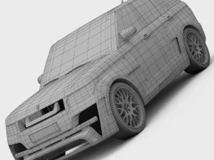 range rover mystere hamann 2013 3D Model