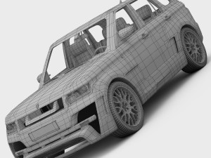 range rover mystere hamann 2013 Modelo 3D