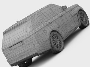 range rover mystere hamann 2013 Modelo 3D