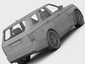 range rover mystere hamann 2013 Modelo 3D