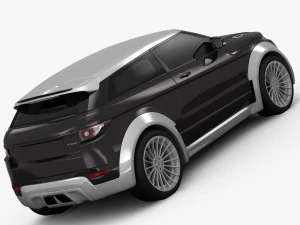 range rover evoque hamann 2012 3D Model