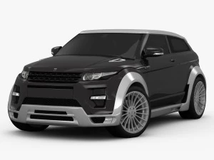 range rover evoque hamann 2012 3D Model