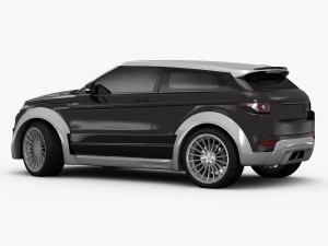 range rover evoque hamann 2012 Model 3D