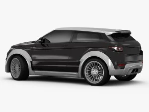 range rover evoque hamann 2012 3D Model