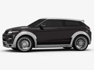 range rover evoque hamann 2012 Model 3D