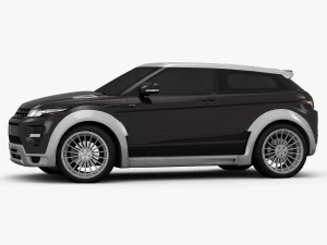 range rover evoque hamann 2012 3D Model