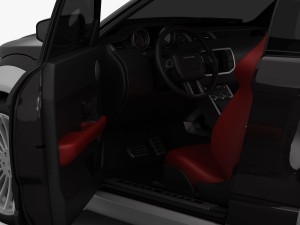 range rover evoque hamann 2012 Model 3D