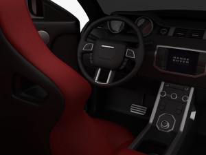 range rover evoque hamann 2012 Model 3D