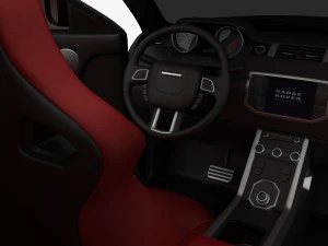 range rover evoque hamann 2012 3D Model