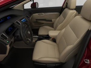 honda civic 4d elegance 2013 3D Model
