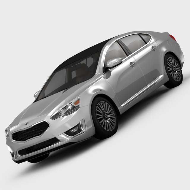 kia cadenza limited 2014 Modello 3D .c4d .max .obj .3ds .fbx .stl .blend 