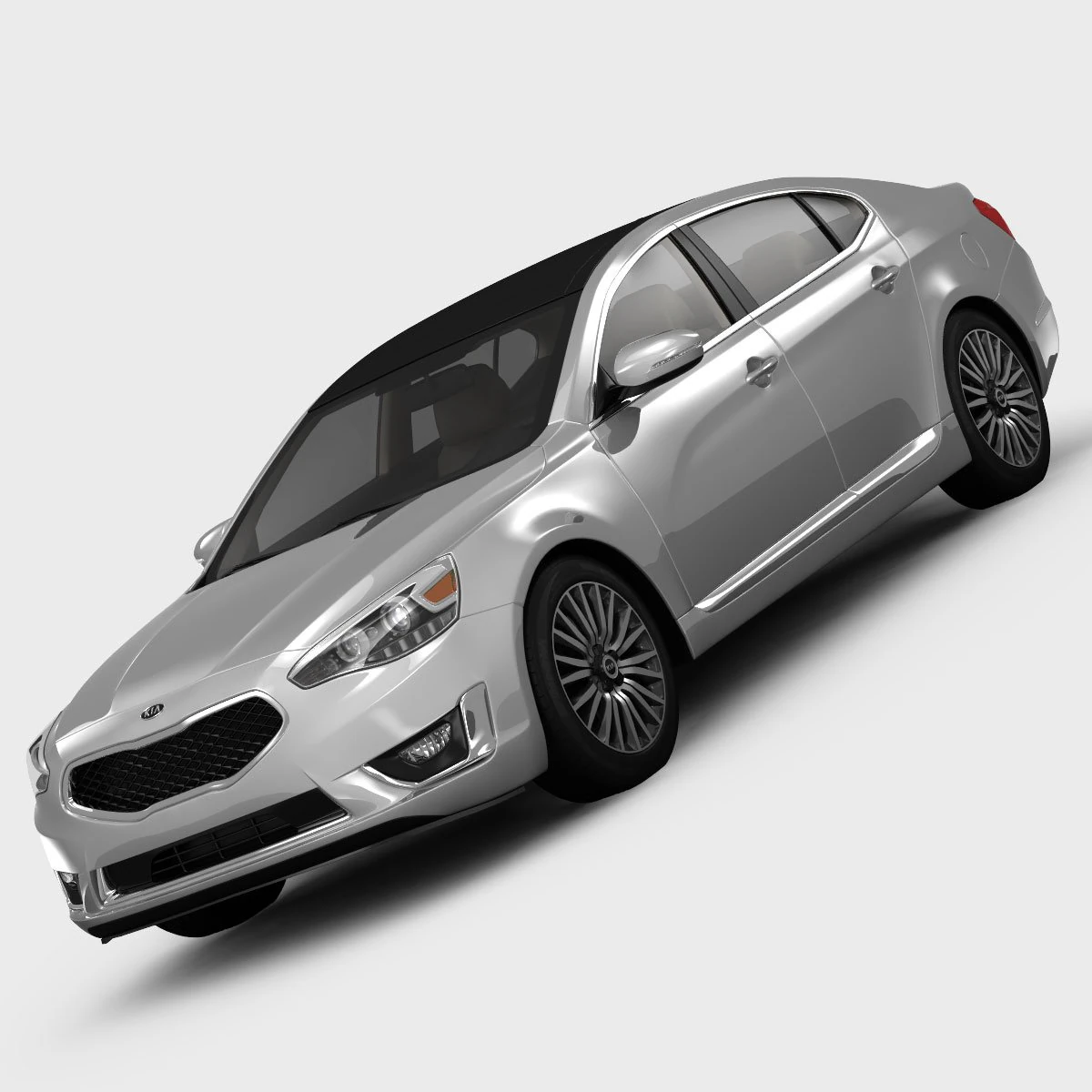 kia cadenza limited 2014 3D Model .c4d .max .obj .3ds .fbx .stl .blend 