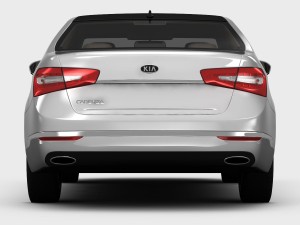 kia cadenza limited 2014 Modello 3D