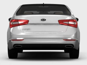 kia cadenza limited 2014 3D Model