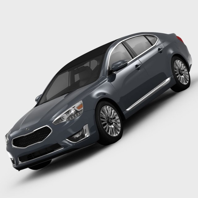 kia cadenza premium 2014 Modello 3D .c4d .max .obj .3ds .fbx .stl .blend 