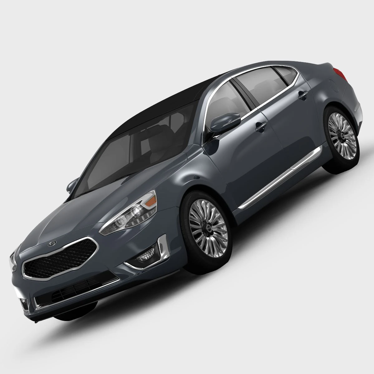 kia cadenza premium 2014 3D Model .c4d .max .obj .3ds .fbx .stl .blend 