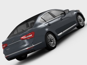 kia cadenza premium 2014 Modello 3D