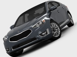 kia cadenza premium 2014 Modello 3D