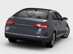 kia cadenza premium 2014 Modello 3D