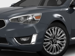 kia cadenza premium 2014 Modello 3D
