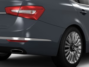 kia cadenza premium 2014 Modello 3D