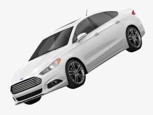 ford fusion titanium 2014 3D Model