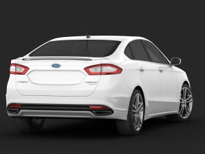 ford fusion titanium 2014 Model 3D
