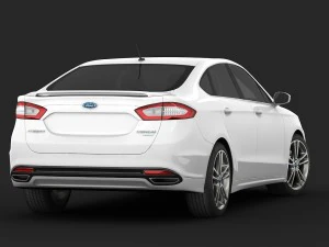 ford fusion titanium 2014 3D Model
