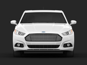 ford fusion titanium 2014 Model 3D