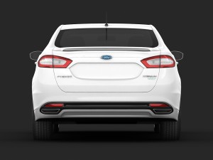 ford fusion titanium 2014 Model 3D