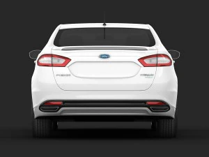 ford fusion titanium 2014 3D Model