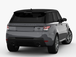 range rover sport autobiography 2014 3D Модель